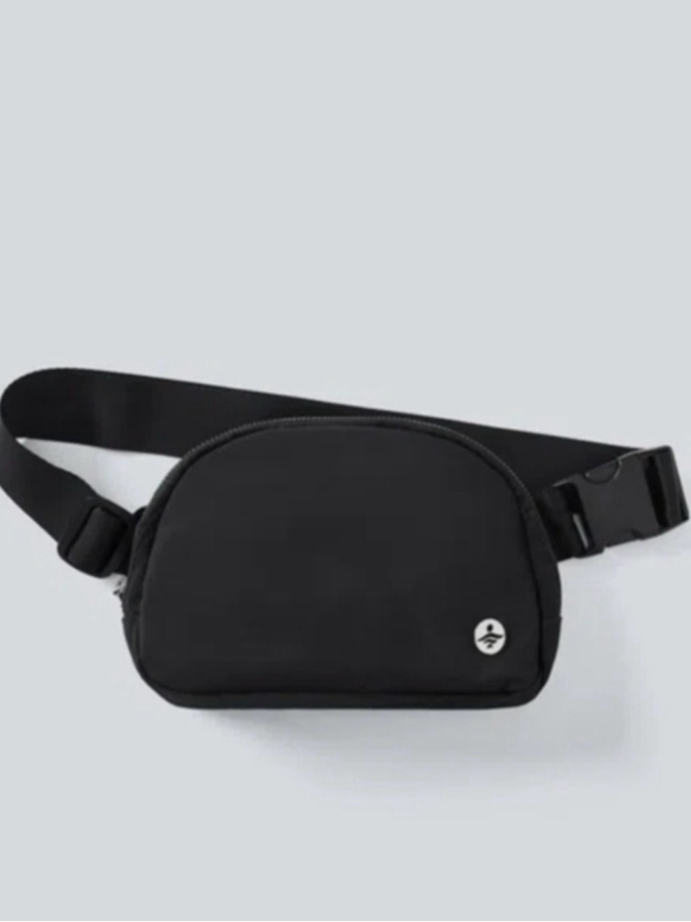 Halara Black Waist Bag Sling - Minimal Utility Pouch